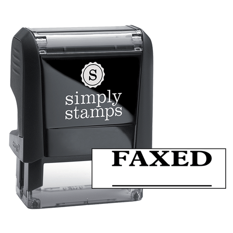 FAXED Line Stock Stamp