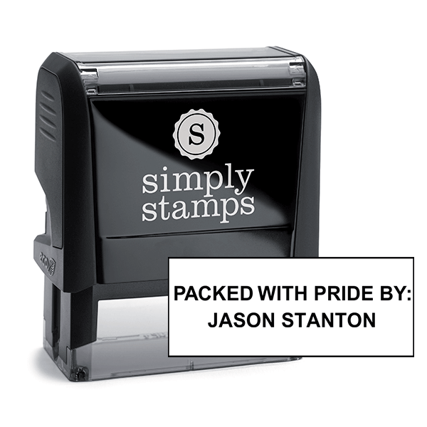 Packed With Pride Packaging Stamp