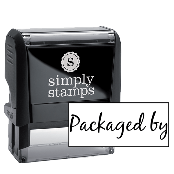 Packaged By Cursive Packaging Stamp