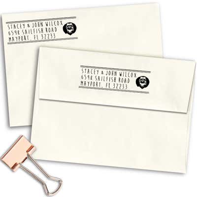 Pekingese Dog Address Stamp - alternate view