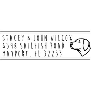 Lab Pointer Address Stamp