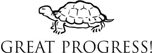Great Progress Turtle Teacher Feedback Stamp
