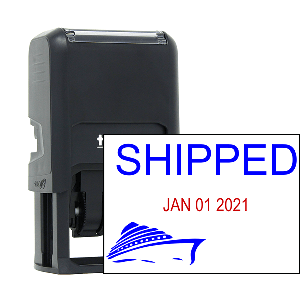 Shipped Ship Dater Stamp