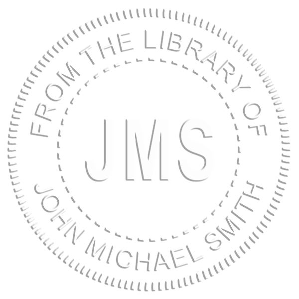 From the Library Initials Embosser
