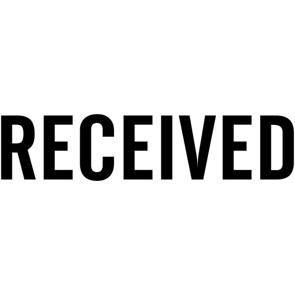 RECEIVED Stock Stamp 