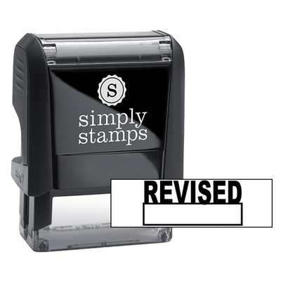 Revised Self Inking Stamp