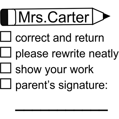 Custom Grading Stamp