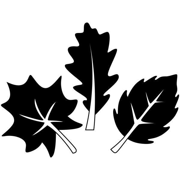 Three Leaves Craft Stamp