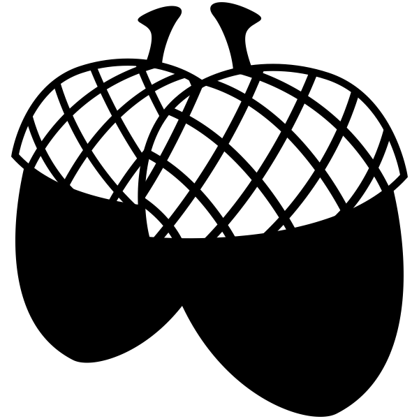 Acorns Craft Stamp