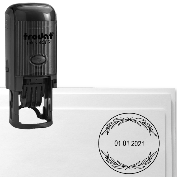 Small Decorative Dater Stamp