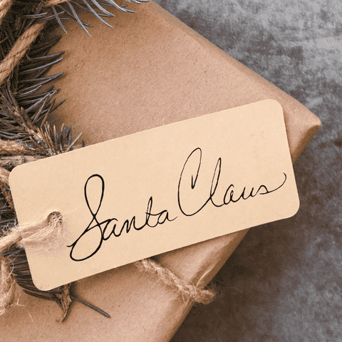 Santa Claus Signature Stamp