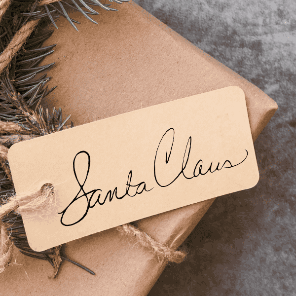 Santa Claus Signature Stamp