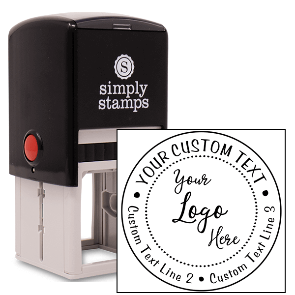 Custom Round Logo Stamp