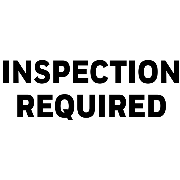 Inspection Required Rubber Stamp Simply Stamps