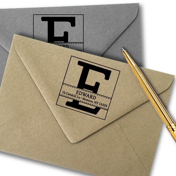 Edward Address Stamp