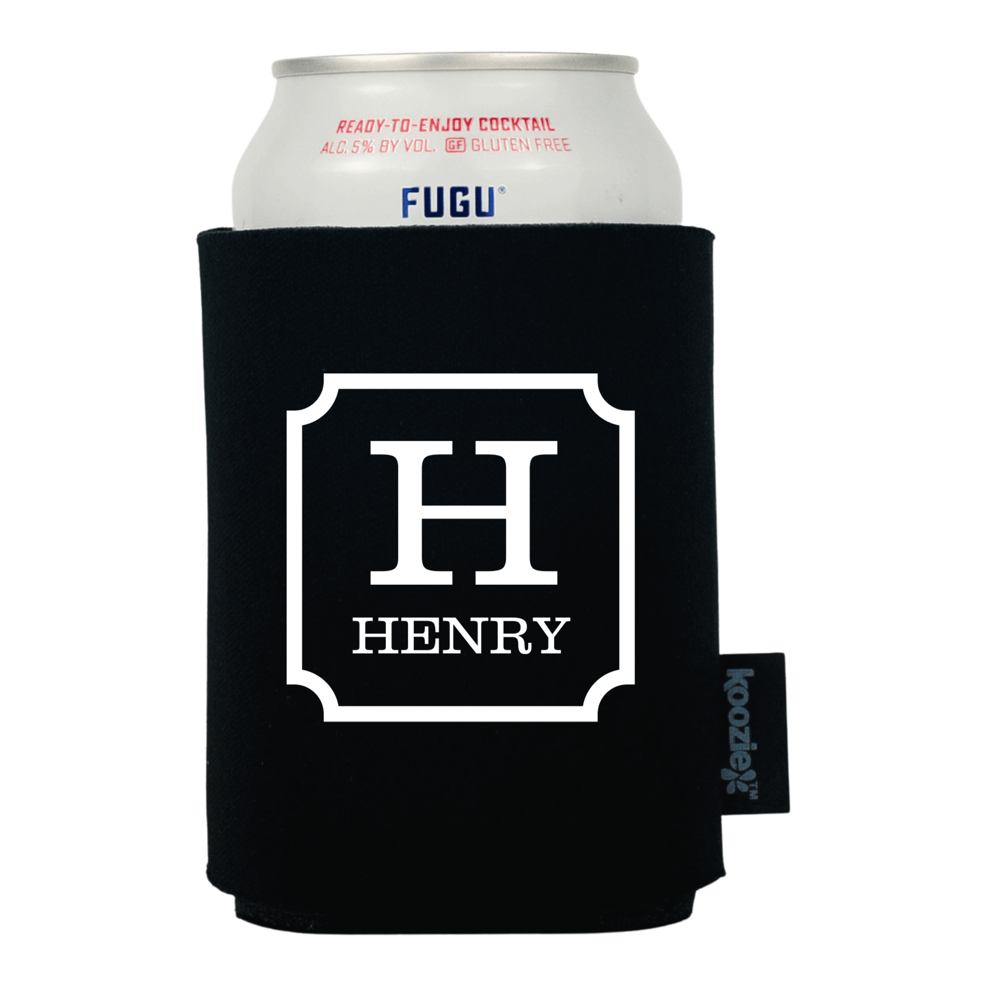 Koozie® Clean Serif Monogram Drink Cooler