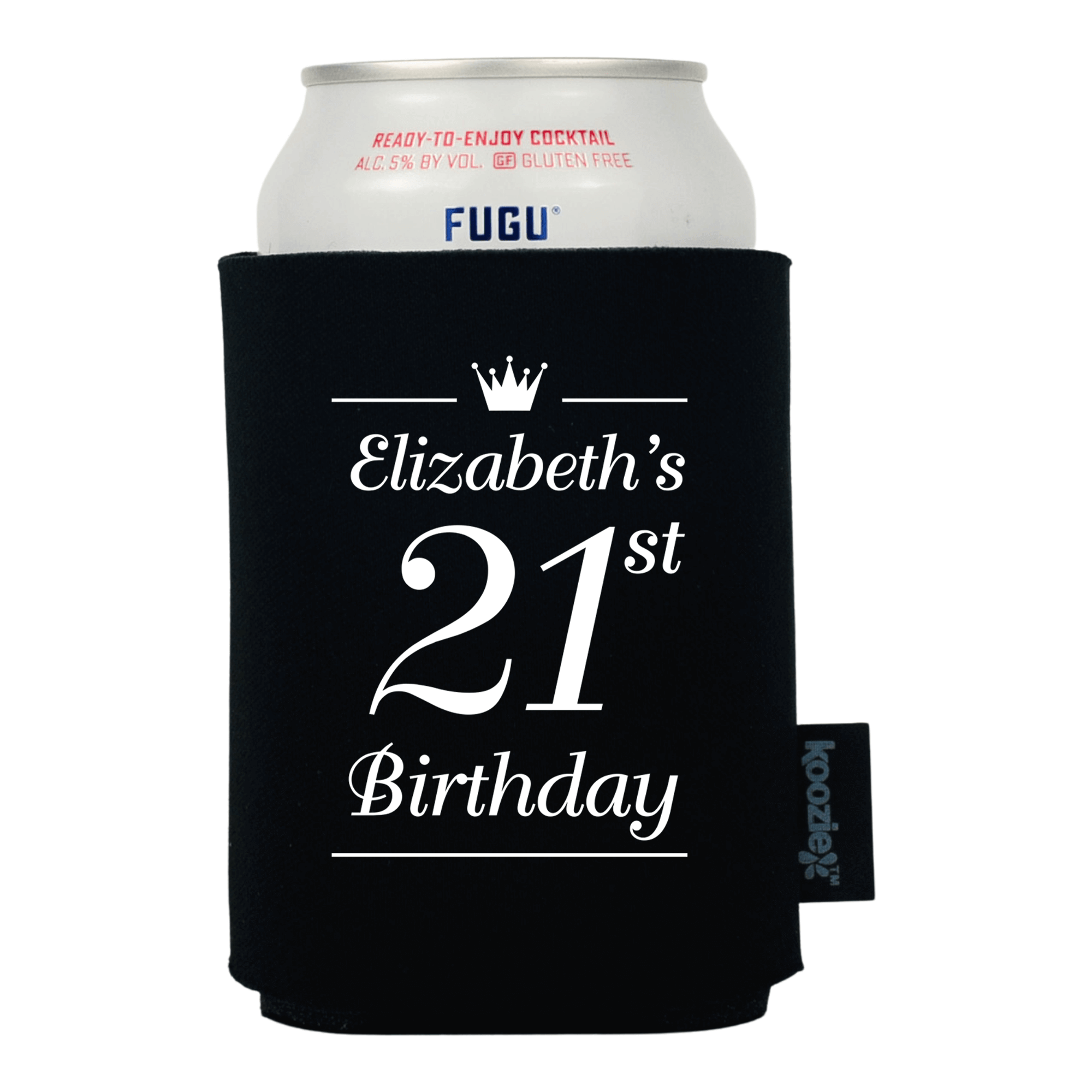 Koozie® Birthday with Crown Drink Cooler