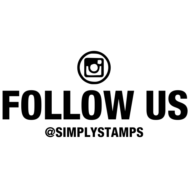 Follow Us On Instagram Handle Stamp