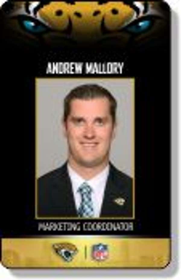 Jacksonville Jaguars Photo ID Badge