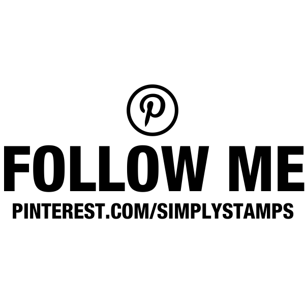 Follow Me On Pinterest URL Stamp