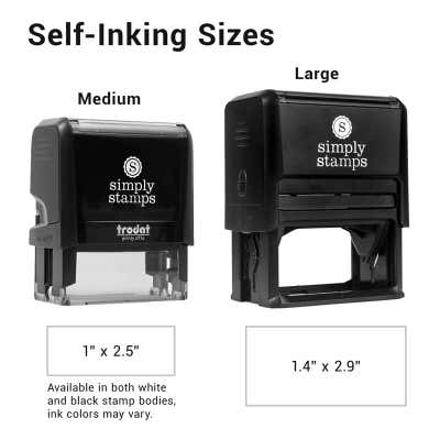 Rounded Rectangle Fragile Business Stamp - alternate view