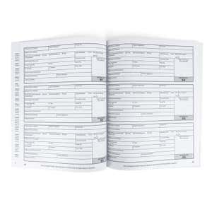 The Inside of the Complete Notary Records Book 