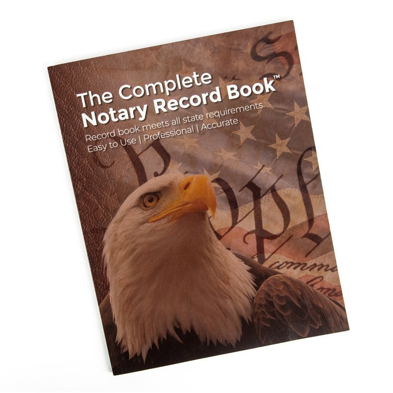 The Complete Notary Records Book Front Cover
