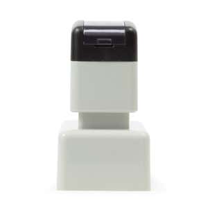 Side View of Pre-Inked Signature Stamp Using the MaxLight MAX-115S by Trodat