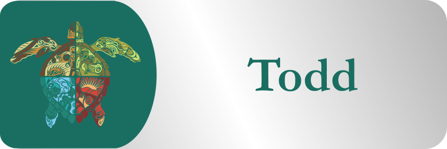 Atlantic Beach Country Club One Line Name Badge