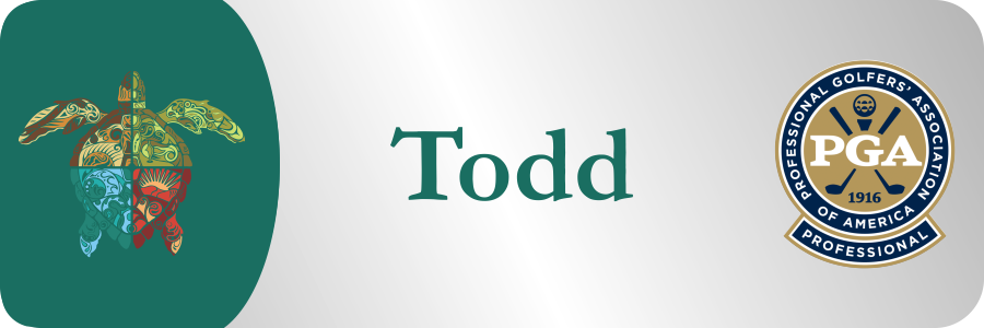 Atlantic Beach Country Club One Line PGA Name Badge