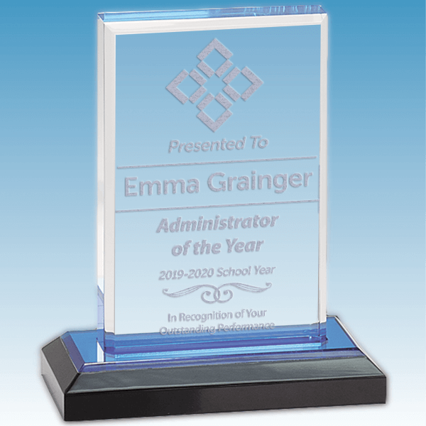 Administrator Straight Bevel Acrylic Award