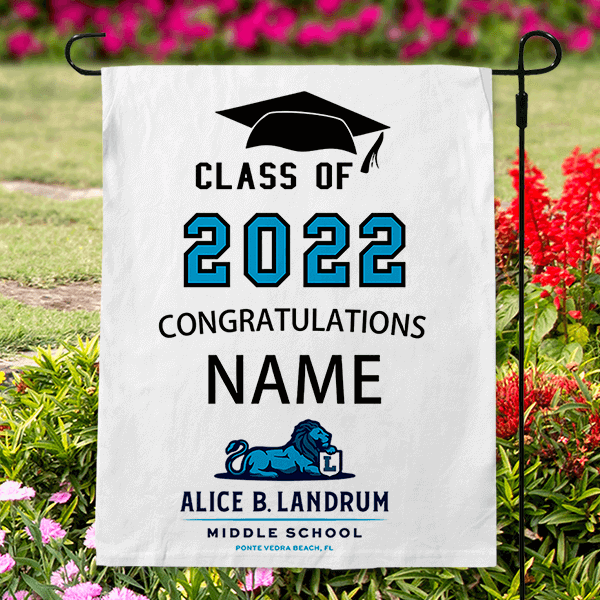 Landrum Middle School Garden Flag HC Brands