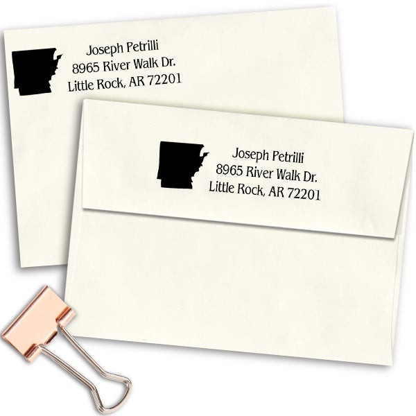 Arkansas Return Address Stamp Simply Stamps
