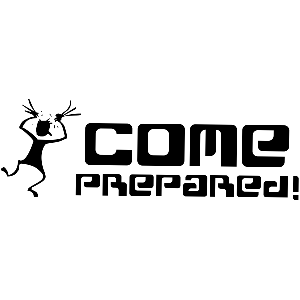 Come Prepared Hair Pull Teacher Stamp