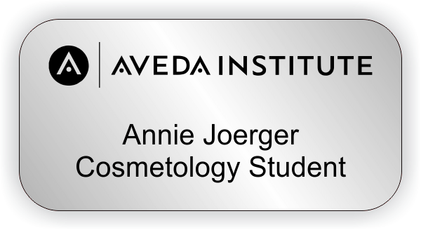 Aveda - Institue Name Tag