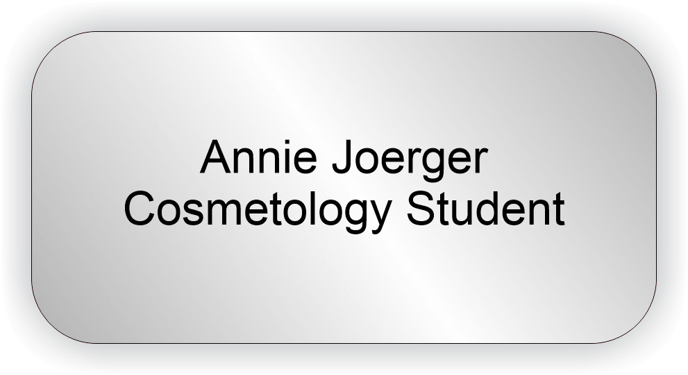 Aveda - No Logo Name Tag