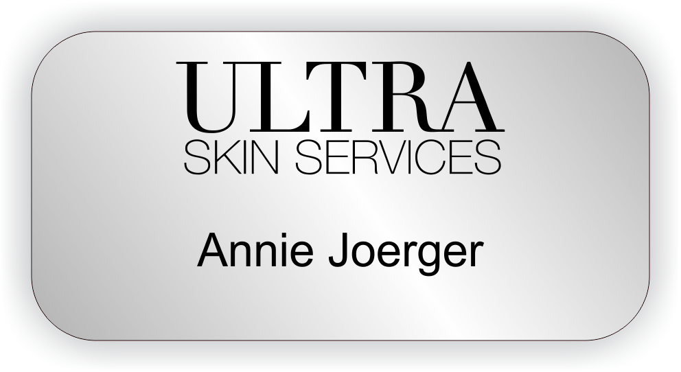 Aveda - Ultra Skin Services Name Tag