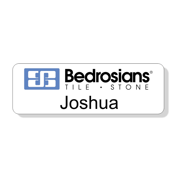 Bedrosians Employee Name Tag 2