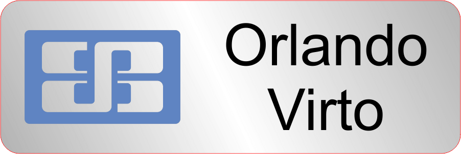 Bedrosians Employee Name Tag - 2 Lines