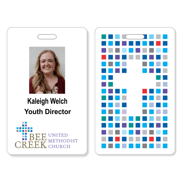 Bee Creek Double Sided Photo ID