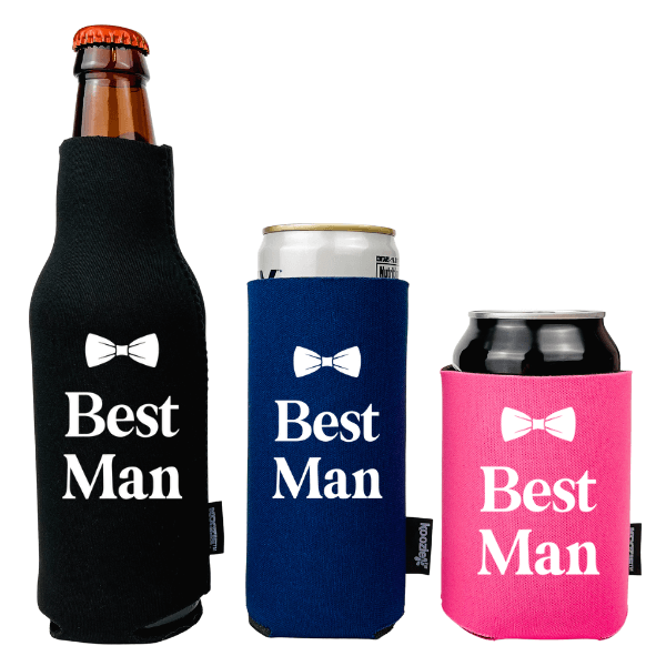 Koozie® Best Man Bridal Shower Drink Cooler