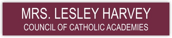 Bishop Kenny High School 2” x 10” Name Plate