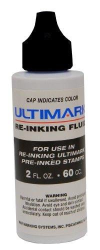 Black 2oz Refill Ink - Ultimark