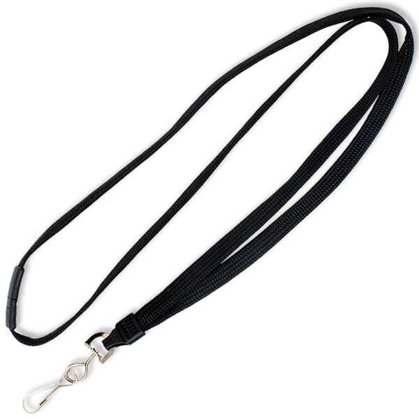Black Breakaway Lanyard