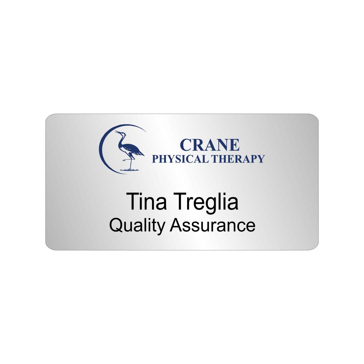 Main Street Therapy Crane Physical Therapy Badge