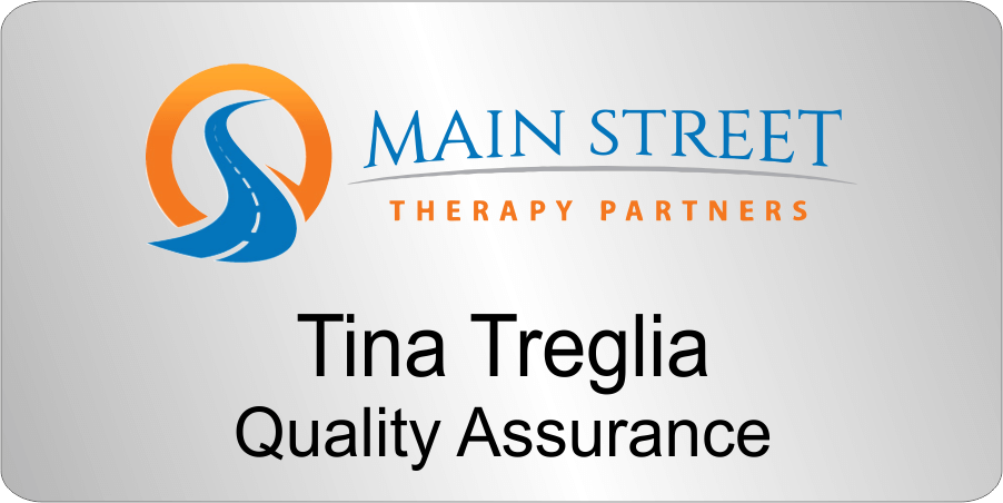Main Street Therapy Partners Name Tag