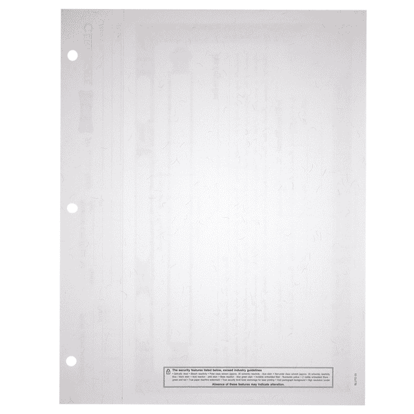 BLUTO 03 LLC Blank Membership Certificates