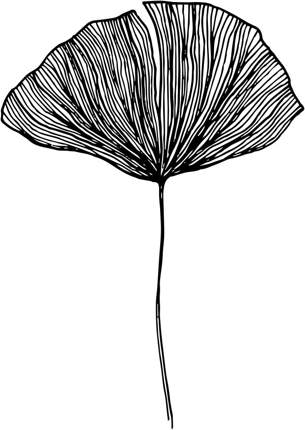 Botanical Flower Stamp