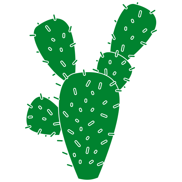Cactus Plant Stamp