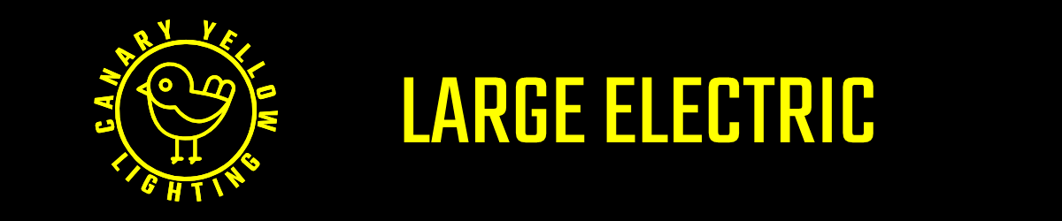 Yellow Canary Lighting 2.5x12 sign 1 Line (long text)